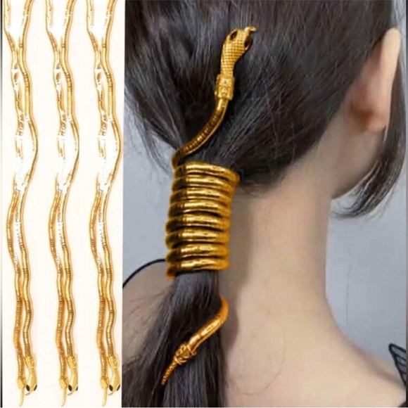 Serpenti Gold Snack Necklace-Bracelet-Multifunctional - Picture 3 of 10